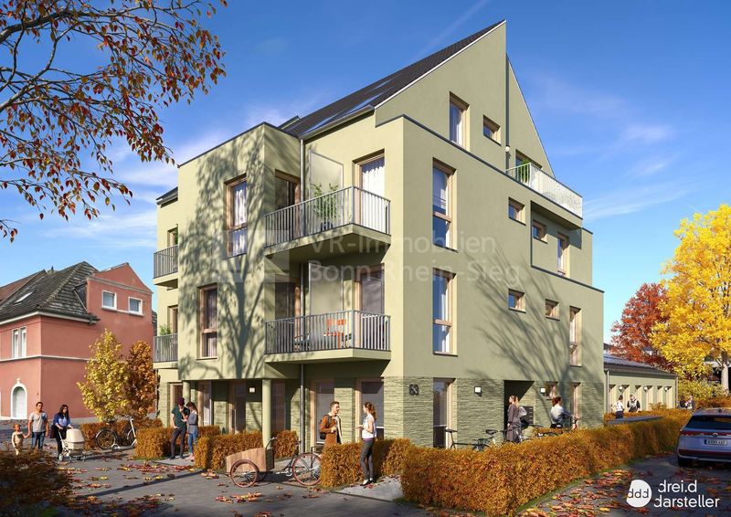 2-Zimmer-Maisonette in Bonn-Endenich mit zusätzlichem offenem Loftbereich